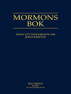 cover image of Mormons bok